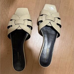 Yves Saint Laurent Beige Women's Sandals